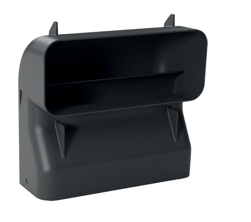 Fladkanal - Bøjning vertikal 90°, S til 60 cm dyb - Siemens HZ9VDSB4